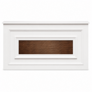 White with Walnut Stage Facade (4'x24")