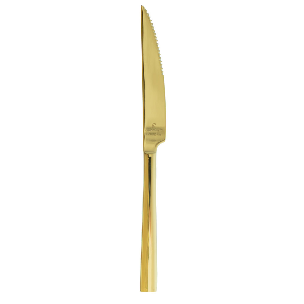 Gold Steak Knife – Professional Party Rentals