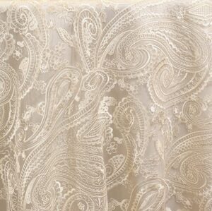 Paisley Lace Ivory