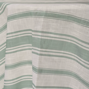 Belize Double Stripe Ivory/ Light Green