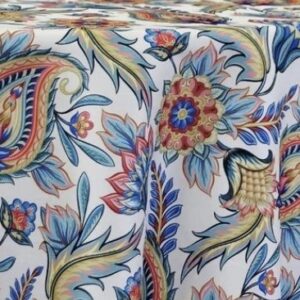 Asian Paisley Blue