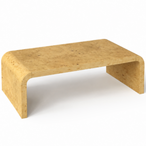 Burl Wood Coffee Table