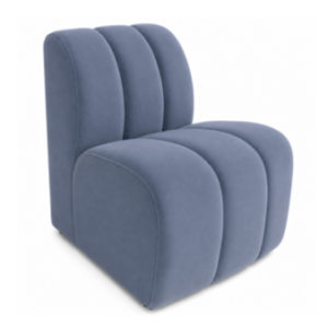 Ella Blue Dining Convex Chair