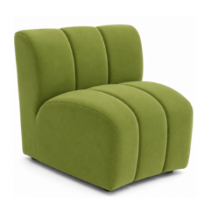 Ella Green Dining Concave Chair
