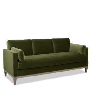 Knox Olive Velvet Sofa